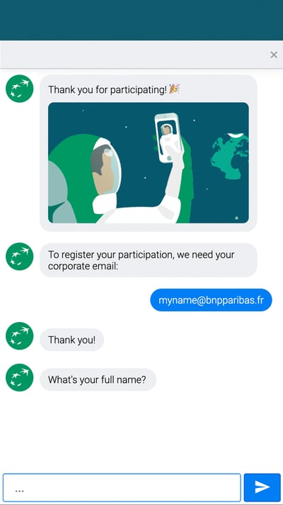 Conversational chatbot