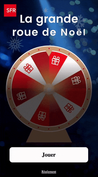 Grande Roue de Noël SFR