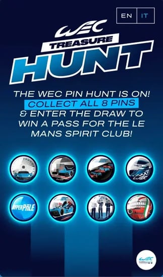 WEC treasure hunt cover