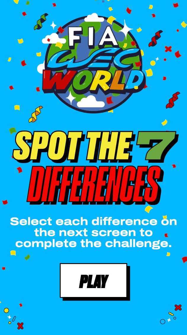 WEC Spot the differences