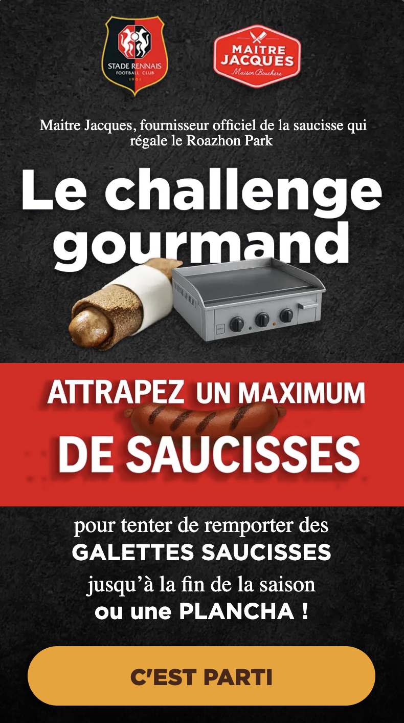 stade rennais x Maitre jacques x flycup